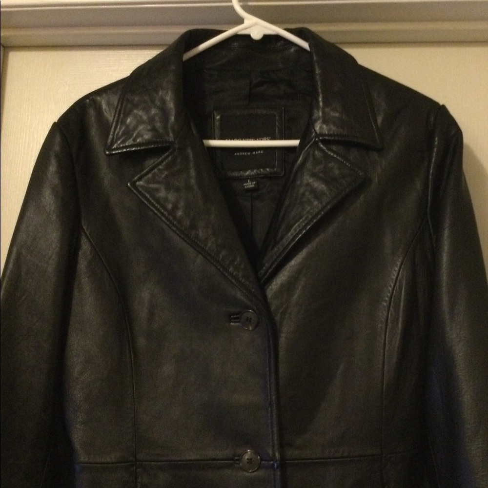ANDREW MARC Women’s Leather Jacket ❤️ - Picture 9 of 15